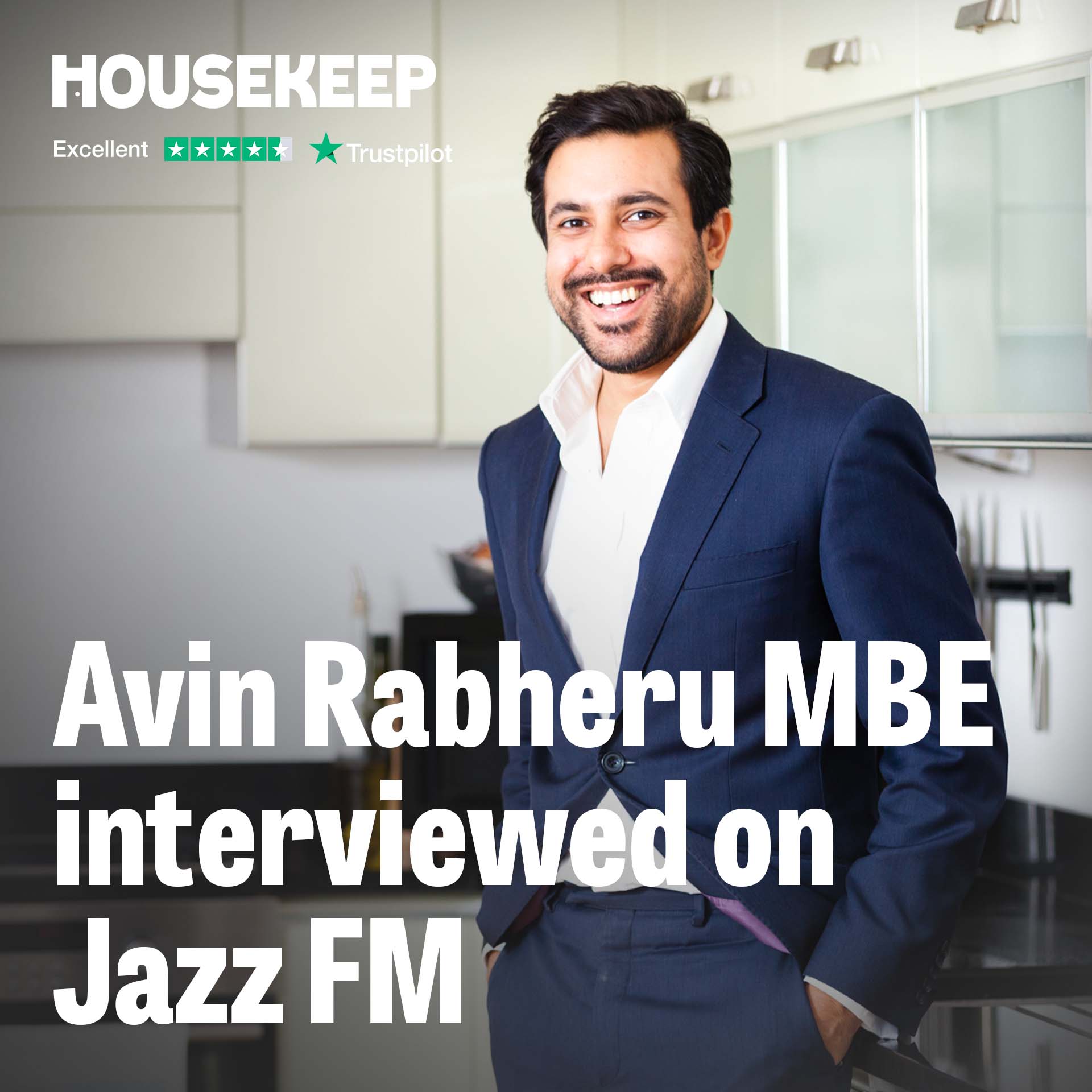 Housekeep Founder & CEO interviewed on Jazz FM