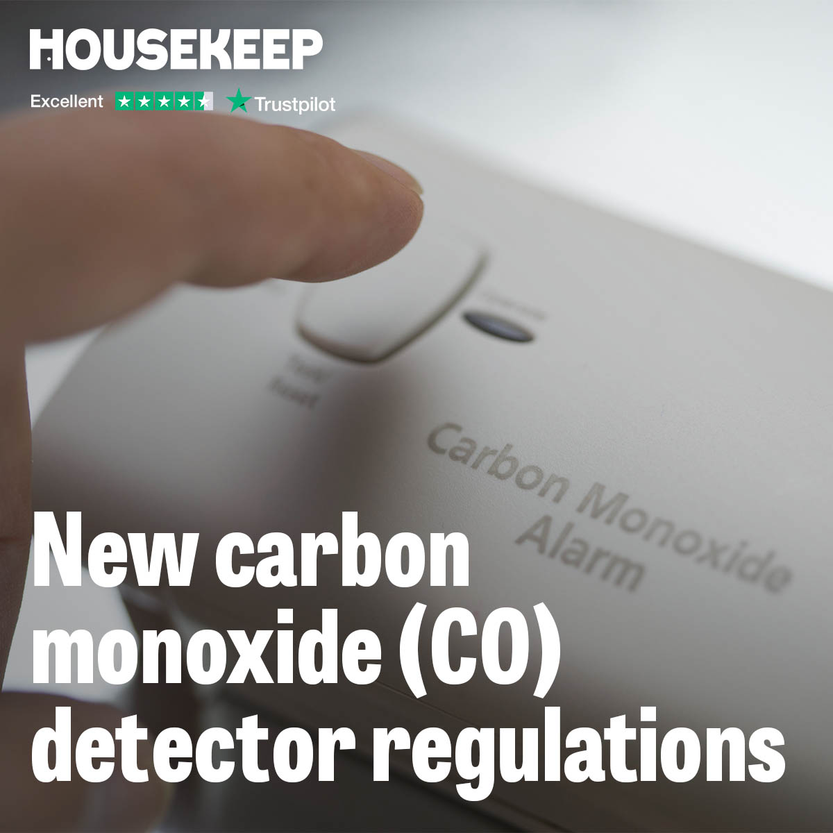 New carbon monoxide (CO) detector regulations from October 2022